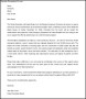 Sample Formal Fundraising Letter Template Free Download