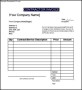 Sample General Contractor Invoice Template