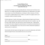 Sample General Release Form