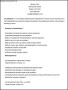 Sample Gym Resume Template