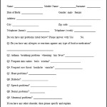 Sample Health Appraisal Form