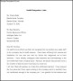 Sample Health Resignation Letter