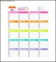 Sample Insanity Grocery List Template