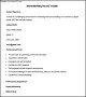Sample Internet Marketing Resume Template