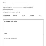 Sample Interview Record Template