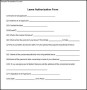 Sample Leave Authorization Form