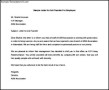 Sample Letter for Job Transfer For Employee Free