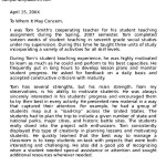 Sample Letter of Recommendation for Teacher