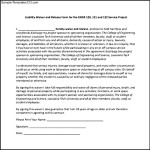 Sample Liability Release Form