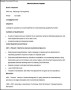 Sample Machinist Resume Template