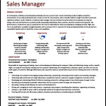 Sample Manager Resume Format
