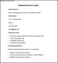 Sample Marketing Intern Resume Template