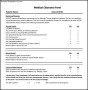 Sample Medical Clearance Form