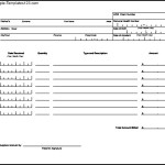 Sample Medical Invoice Form