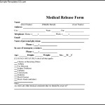 Sample Medical Release Form