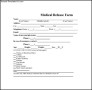 Sample Medical Release Form