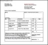 Sample Microsoft Invoice Template
