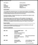 Sample Modern CV Template Free Download