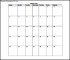 Sample Monthly Calender Itinerary For Events
