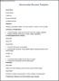 Sample Newsreader Resume CV Template