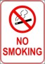 Sample No Smoking Sign Template