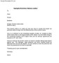 Sample Notice To Vacate Letter