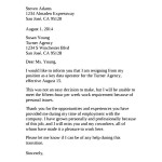 Sample Of job Notice Letter In PDF