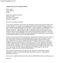 Sample Official Letter Template