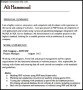 Sample PHP Developer Resume Template