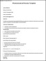 Sample Pharmaceutical Resume Template