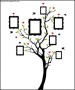 Sample Photo Family Tree Template with Frames