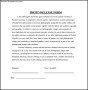 Sample Photo Release Form