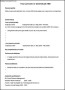 Sample Professional Resume CV Template