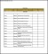 Sample Punch List Template