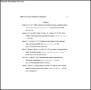 Sample Reference List Template