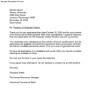 Sample Rejection Letter