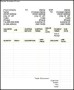 Sample Rental Invoice Template Format
