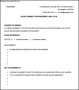 Sample Resume CV Template