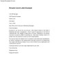 Sample Resume Cover Letter Example