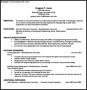 Sample Resume for Engineering Students
