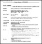Sample Resume with Internship Experience