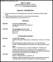Sample Retail Resume Template