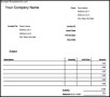 Sample Service Invoice Template PDF
