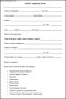 Sample Staff Complaint Form