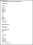 Sample Staff Details Template