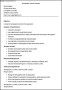 Sample Stenographer Resume Template