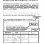 Sample Teacher Evaluation Form