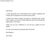 Sample Thank You Letter To Boss