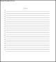 Sample To Do List Template