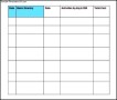 Sample Trip Itinerary Template Word